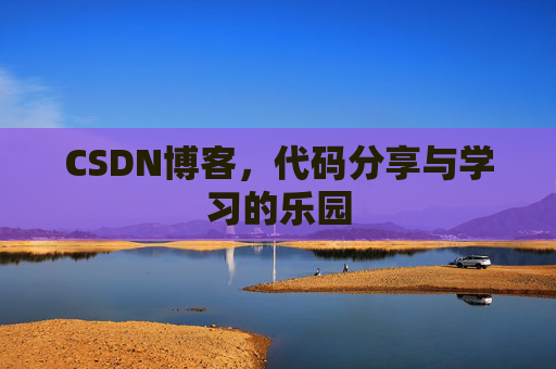 CSDN博客，代码分享与学习的乐园